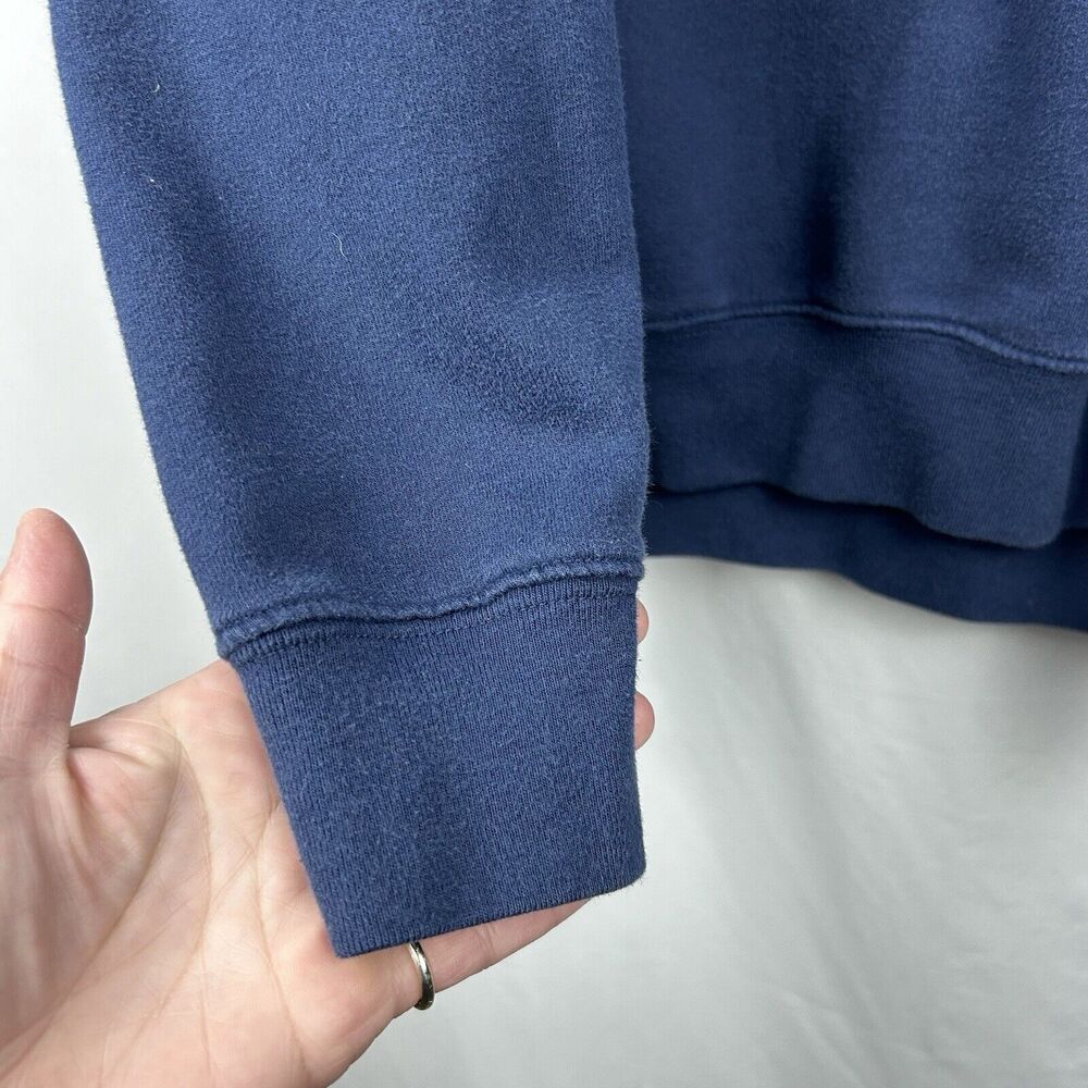 M & C Sportswear Sweatshirt Women’s XL Blue Grandma Santa Holiday Warm - Picture 5 of 8
